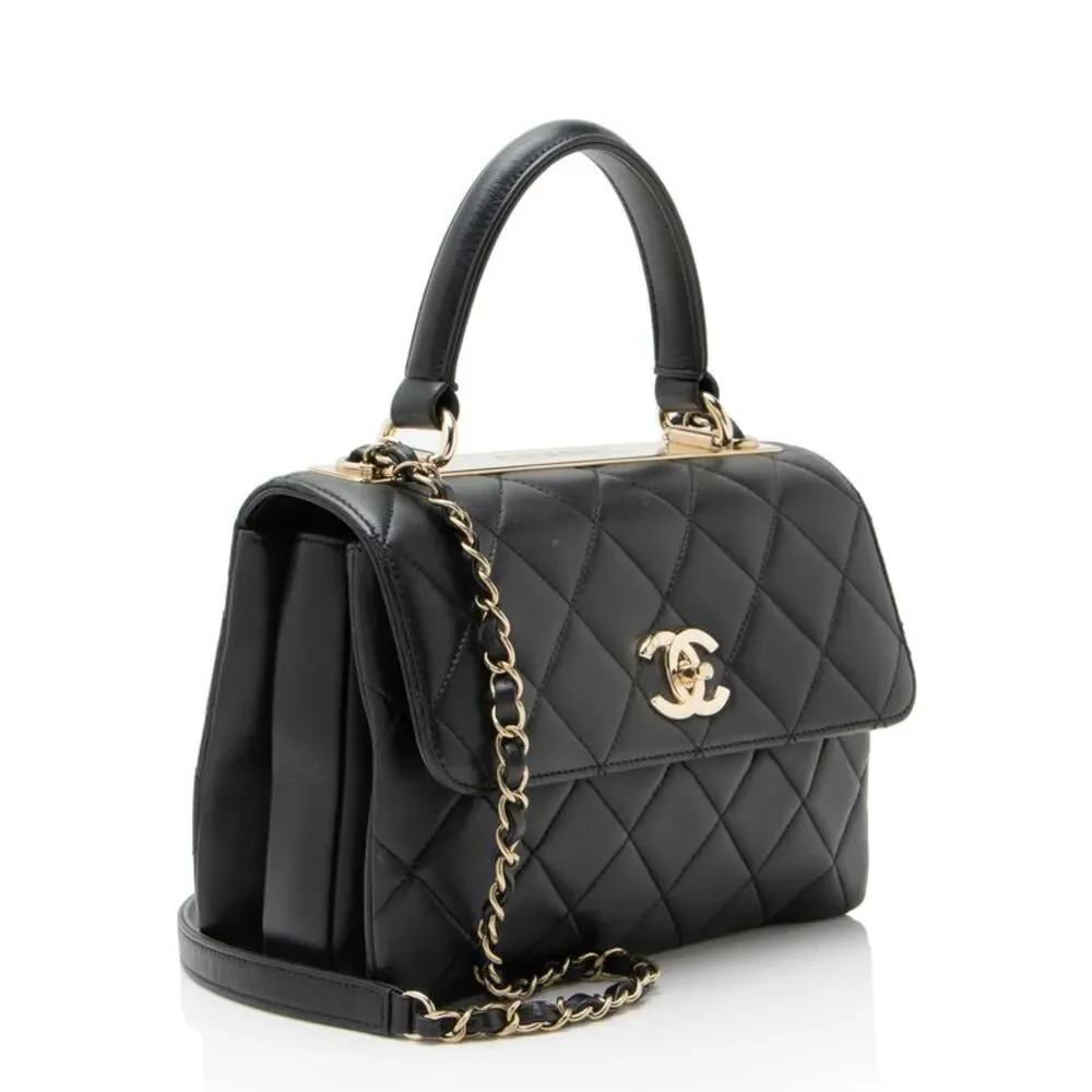 Chanel Lambskin Trendy CC Small Top Handle - Picture 2 of 16